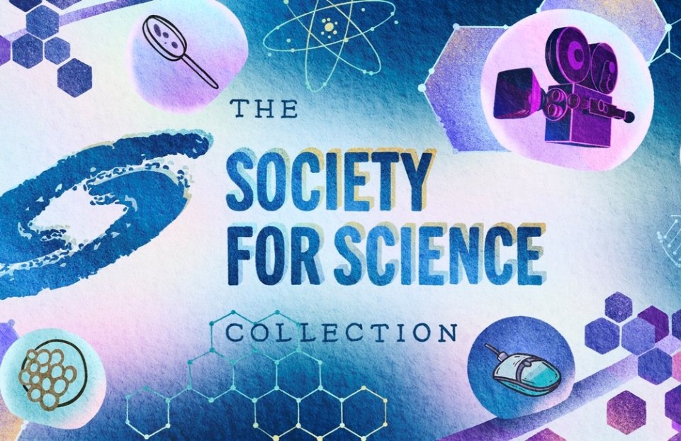 Banner of the I am a Scientist campaign, which reads "The Society for Science Collection"